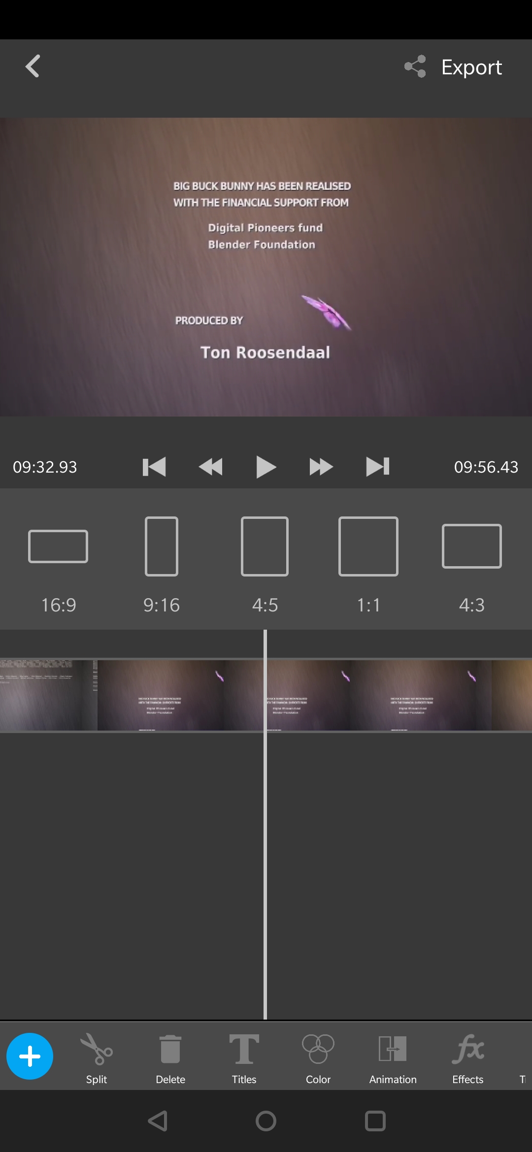 Aspect Ratio Selector